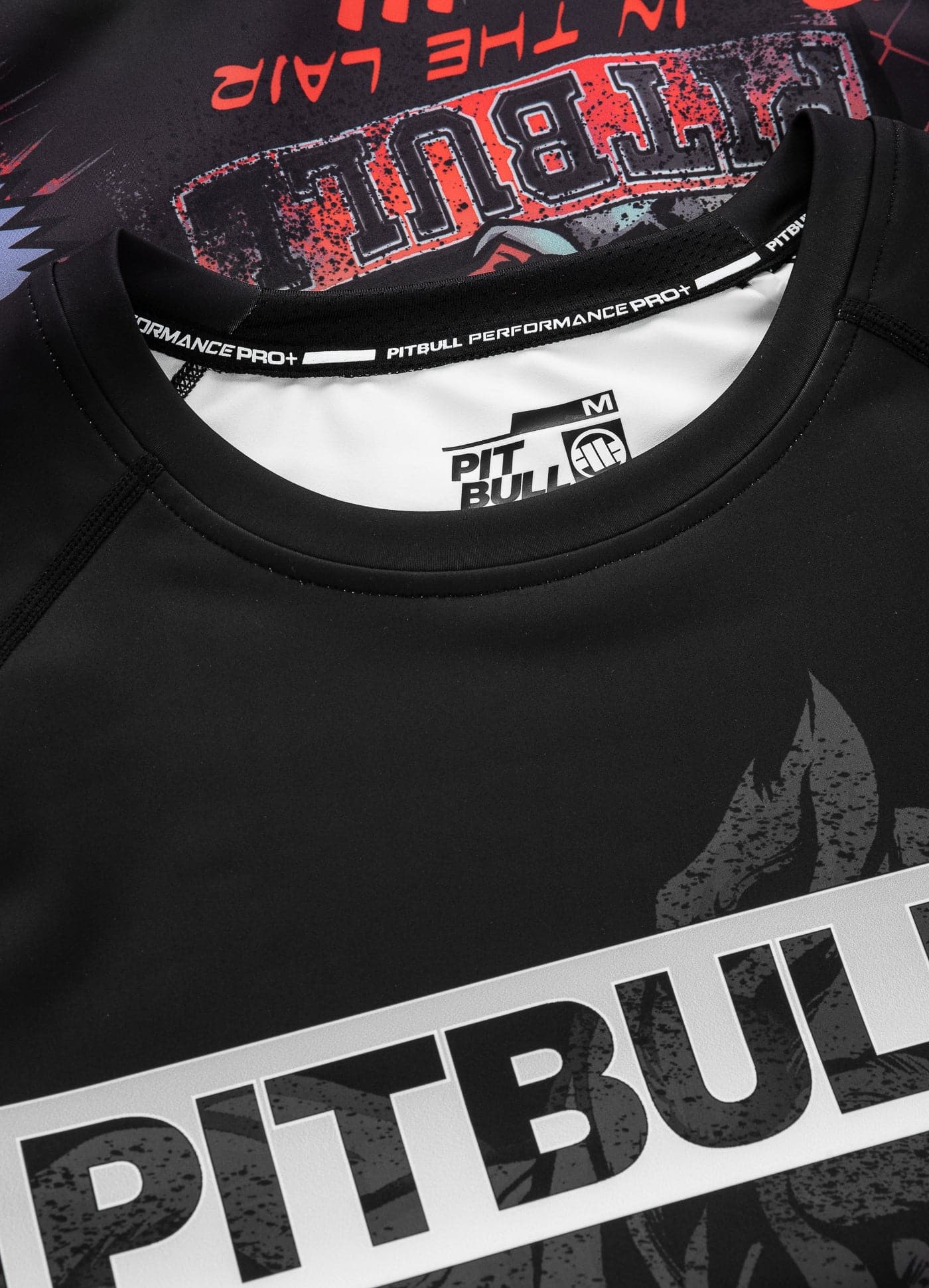 PITBULL MASTER OF MMA HILLTOP Rashguard noir