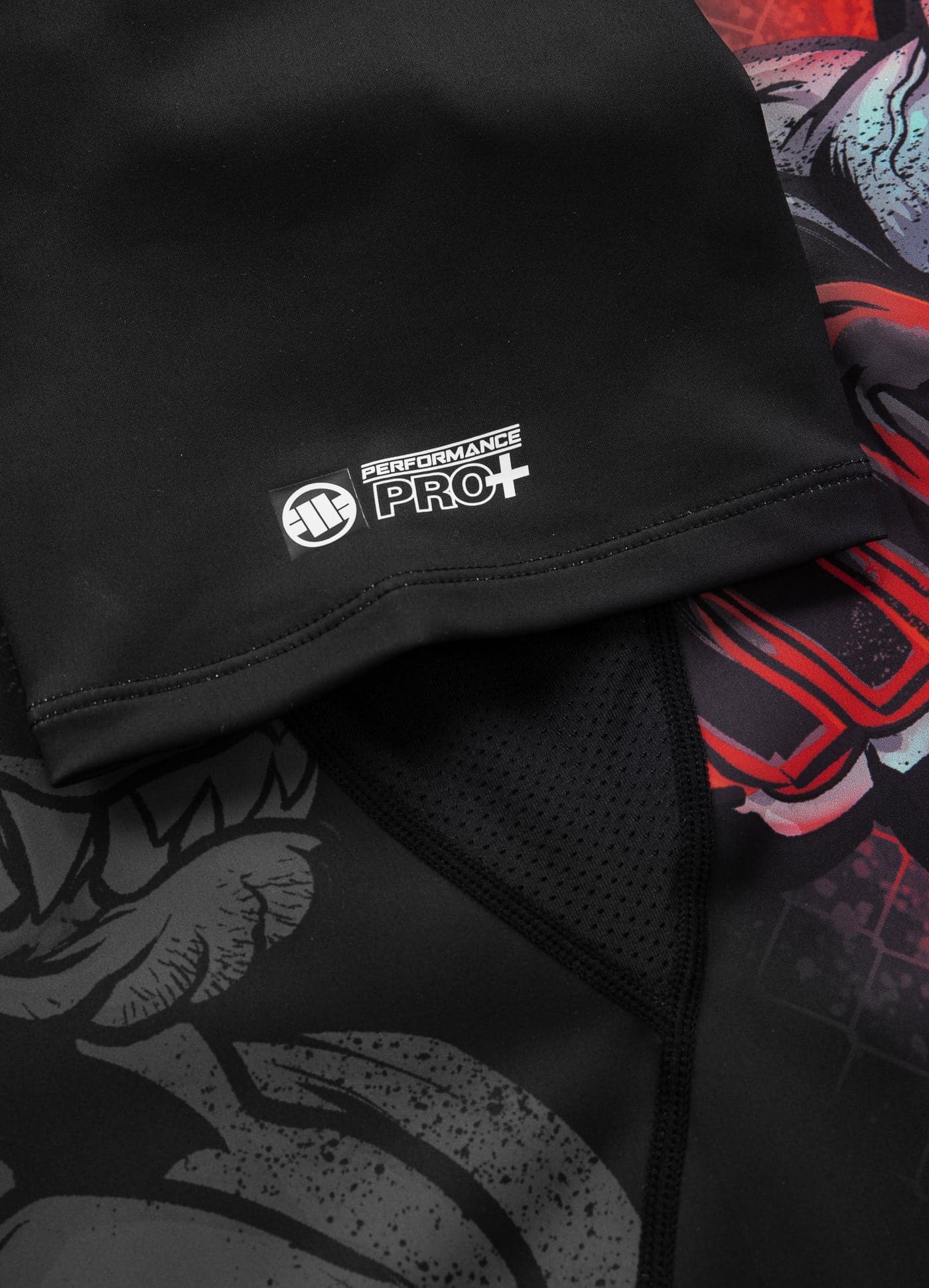 PITBULL MASTER OF MMA HILLTOP Rashguard noir