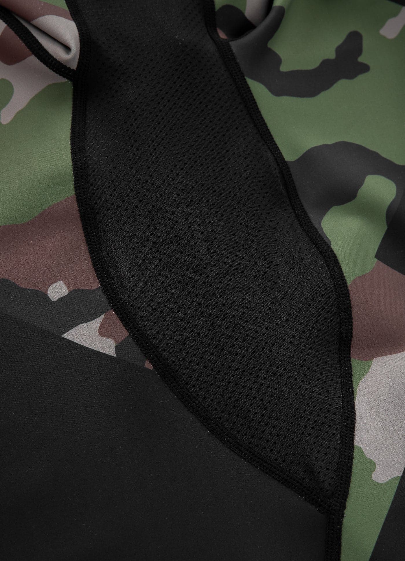 Rash Guard PITBULL CROSS CAMO Woodland Camo