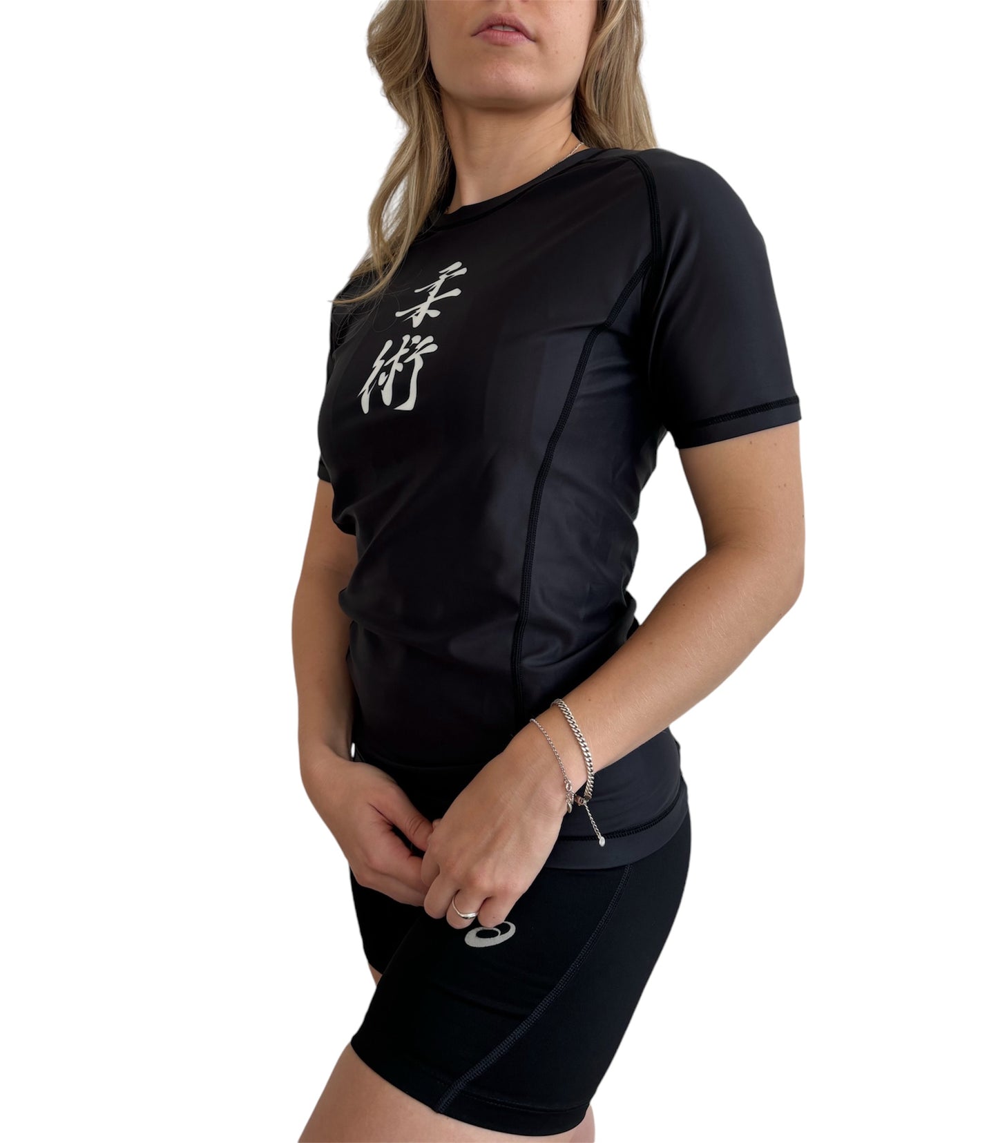 Rashguard AA JIUJITSU Performance pour femmes - Noir