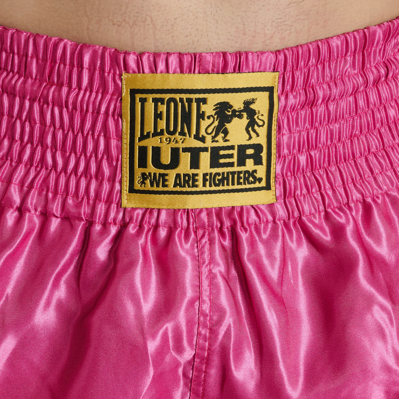 Leone x Iuter Combat Shorts - Pink - FIGHTWEAR