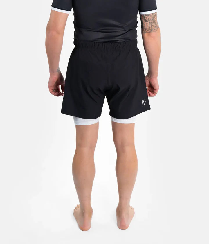 Progress Academy + Schwarz Hybrid Shorts