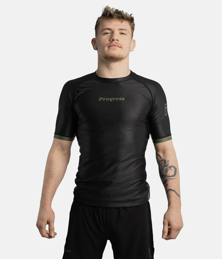 Progress Academy+ Rashguard - Schwarz