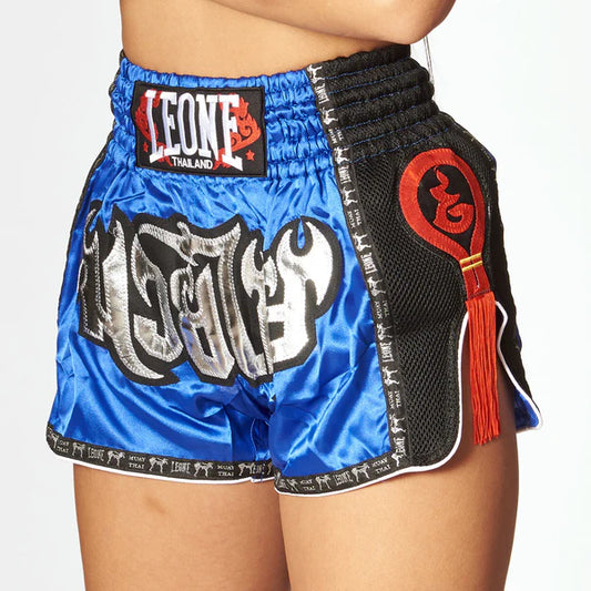 Leone Bangkok Thai Shorts - Blau - FIGHTWEAR