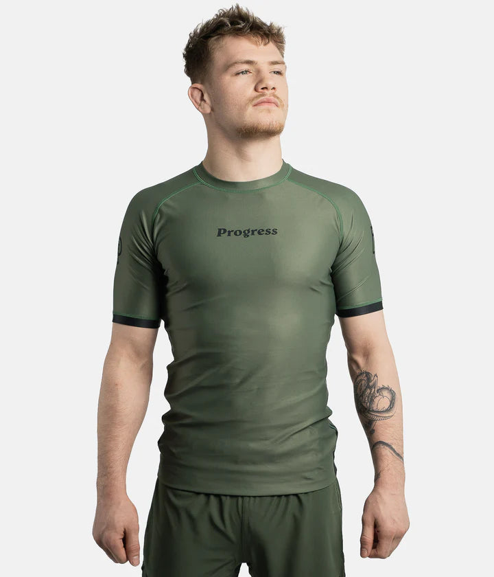 Progress Academy+ Rashguard - Khaki