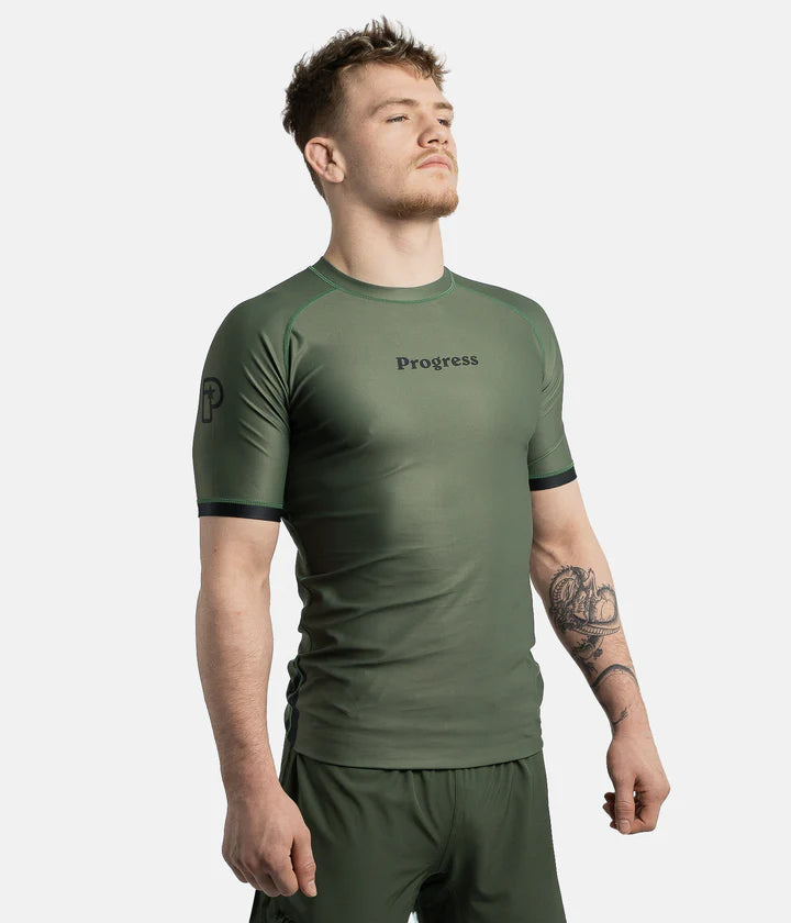 Progress Academy+ Rashguard - Khaki