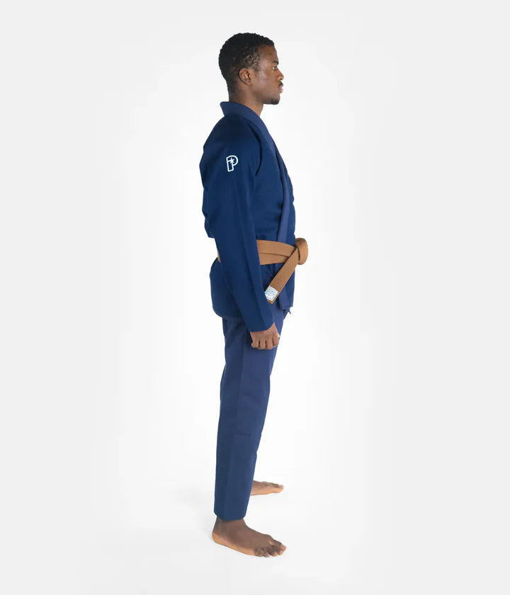 Progress JiuJitsu The Academy Gi - Navy (mit GRATIS Weissgürtel)