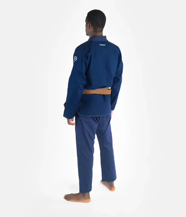 Progress JiuJitsu The Academy Gi - Navy (mit GRATIS Weissgürtel)