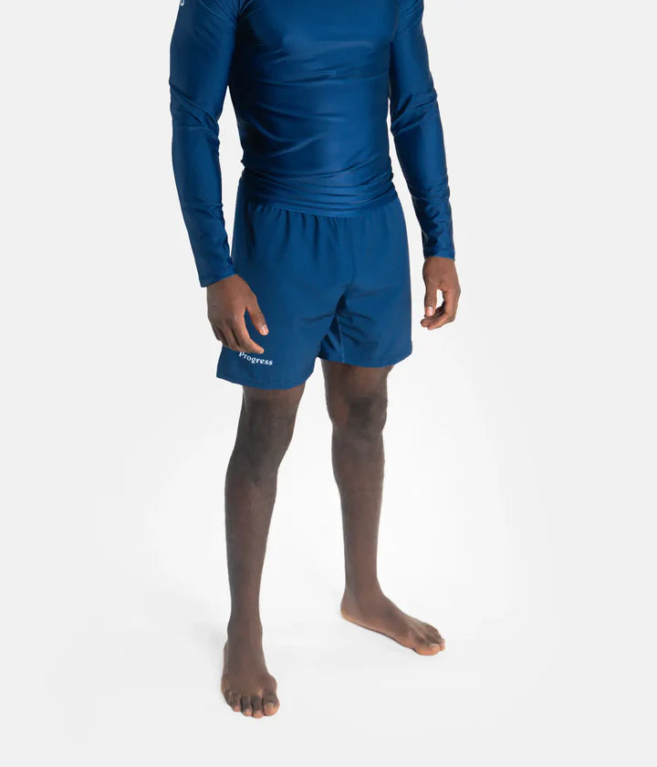 Progress Academy Board Shorts - Navy - FIGHTWEAR