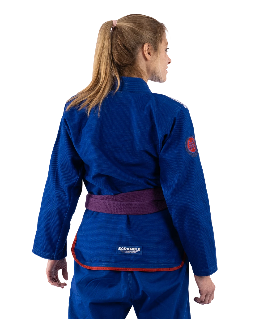 Scramble Athlete Gi Female – Comp Blau