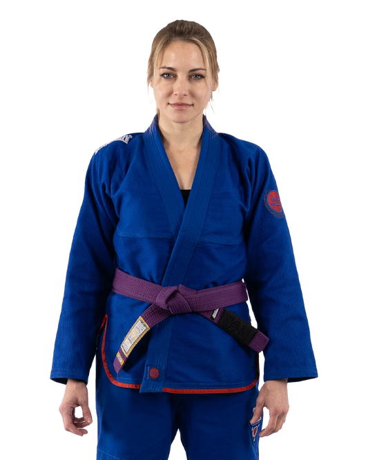 Scramble Athlete Gi Female – Comp Blau