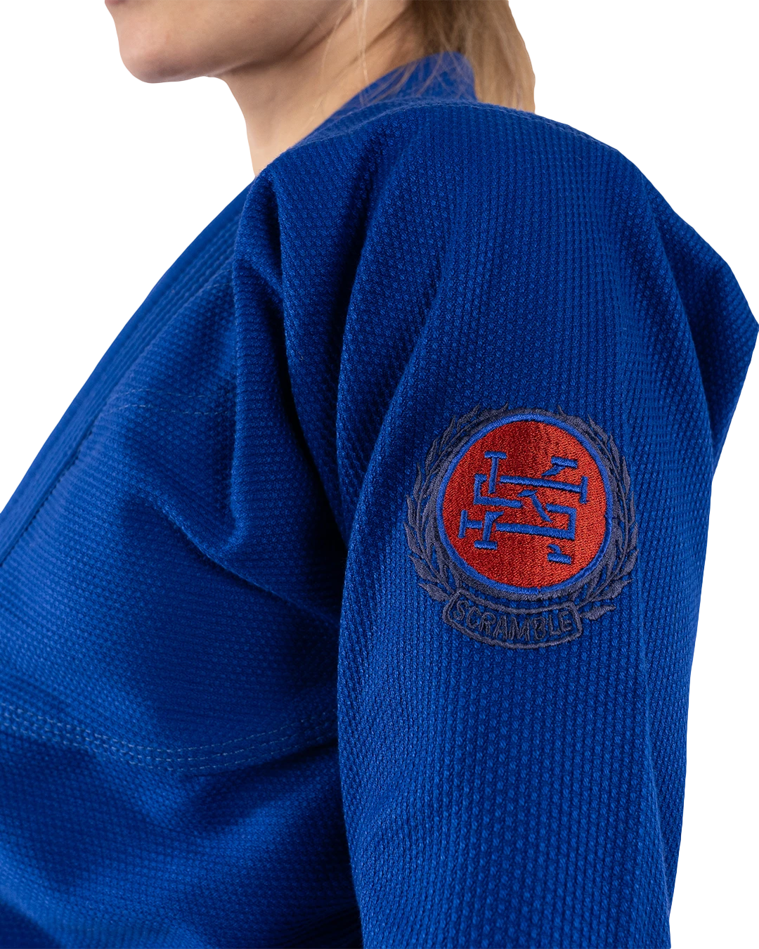 Scramble Athlete Gi Female – Comp Blau