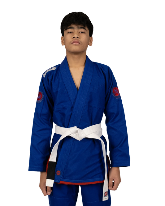 Scramble Athlete Gi Kids - Comp Bleu 