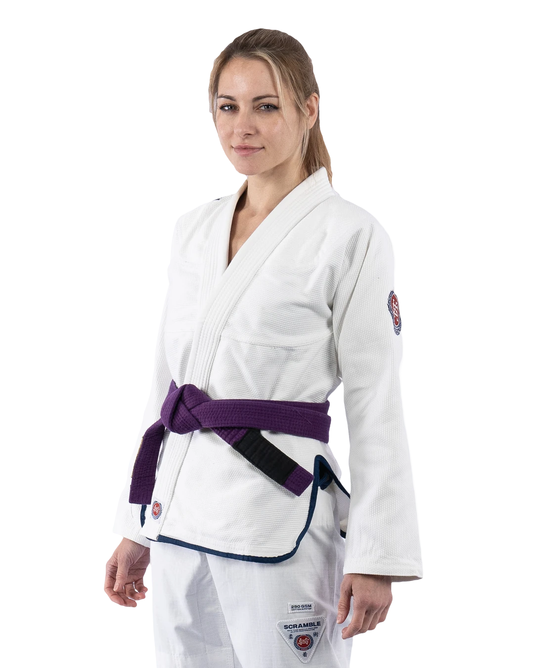 Scramble Athlete Gi Donna - Bianco da Competizione