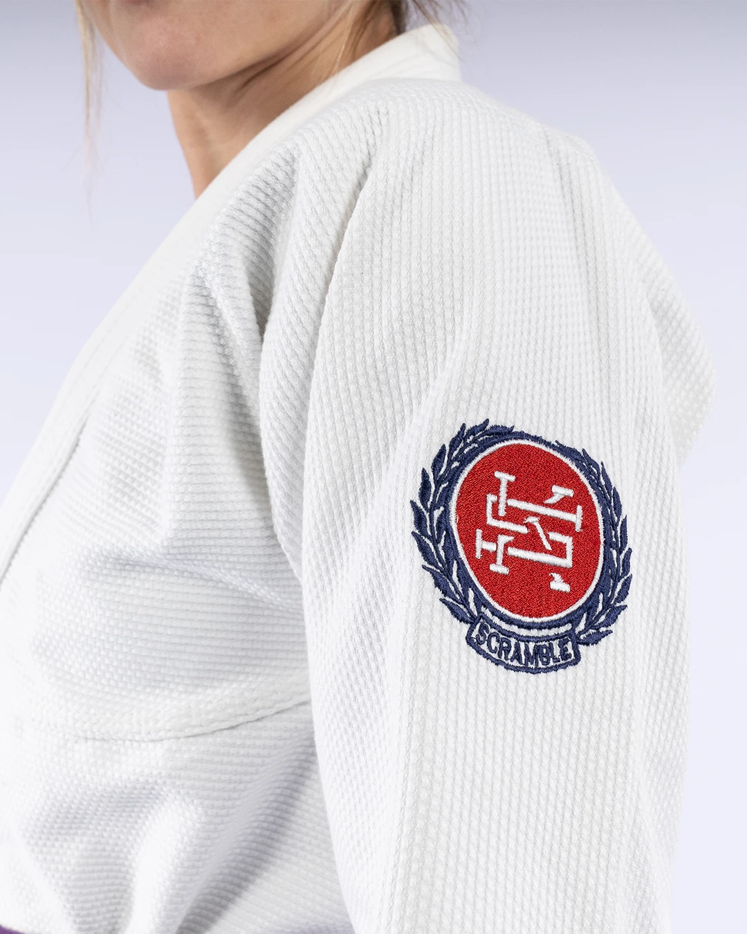 Scramble Athlete Gi Donna - Bianco da Competizione