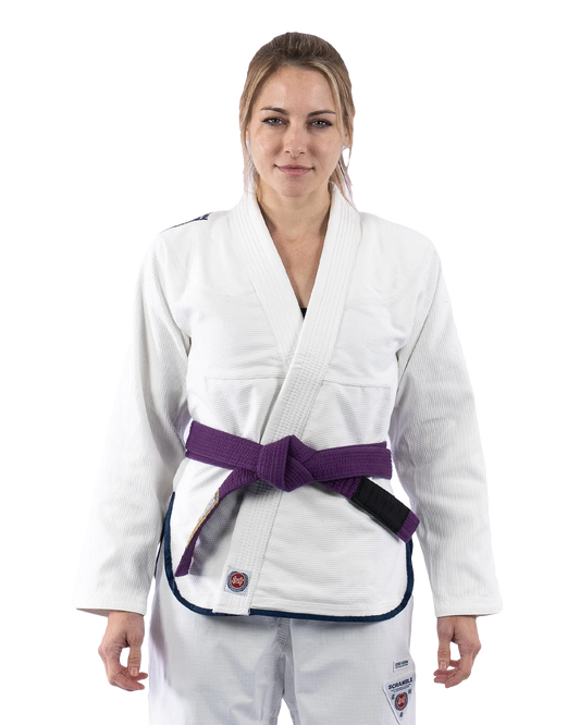 Scramble Athlete Gi Female - Comp Weiss