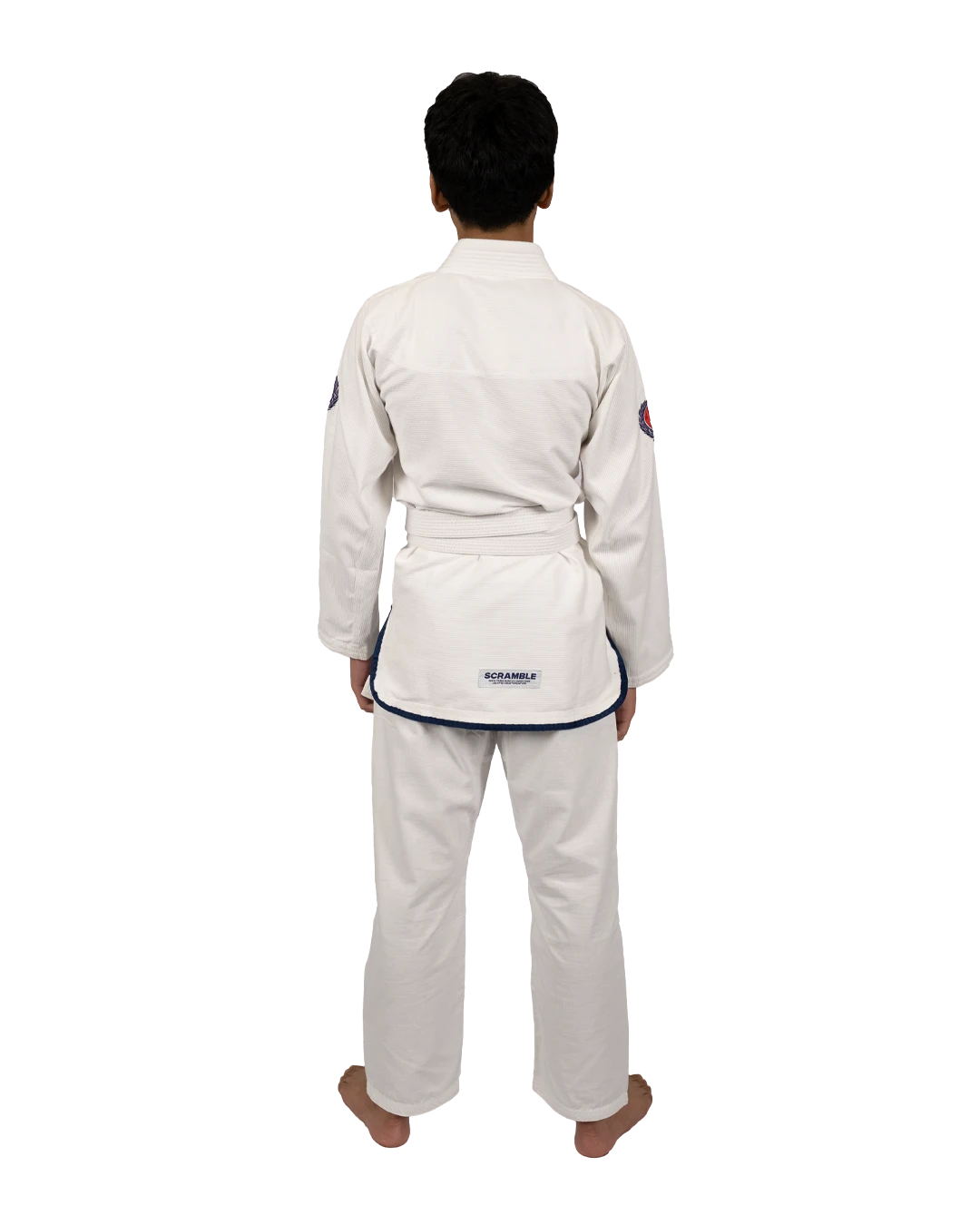 Scramble Athlete Gi Kids - Comp Bianco