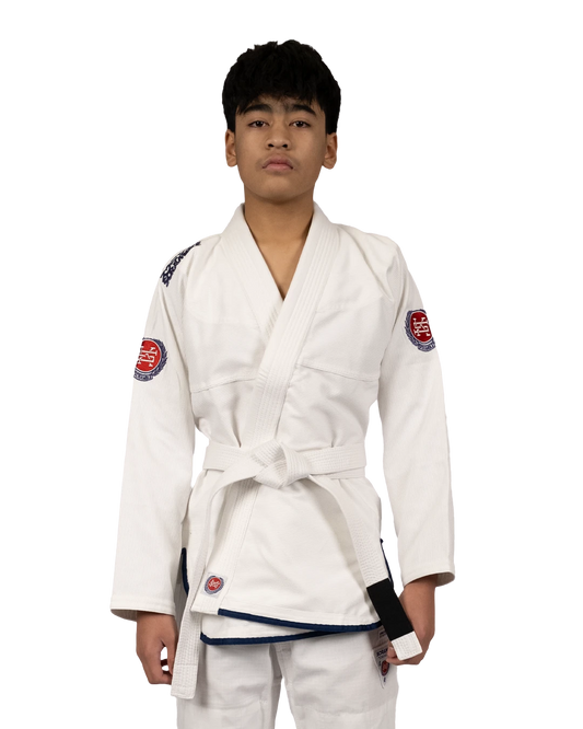 Scramble Athlete Gi Kids - Comp Bianco