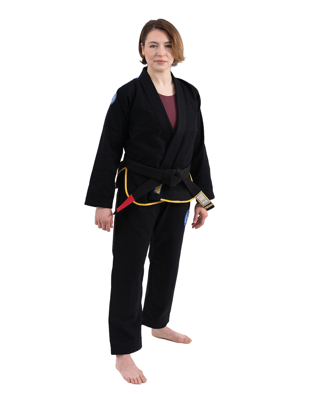 Scramble BJJ Gi Athlite V6 Female Cut - Schwarz