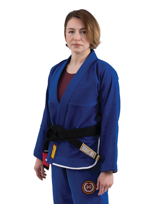 Scramble BJJ Gi Athlite V6 Coupe Femelle - Bleu