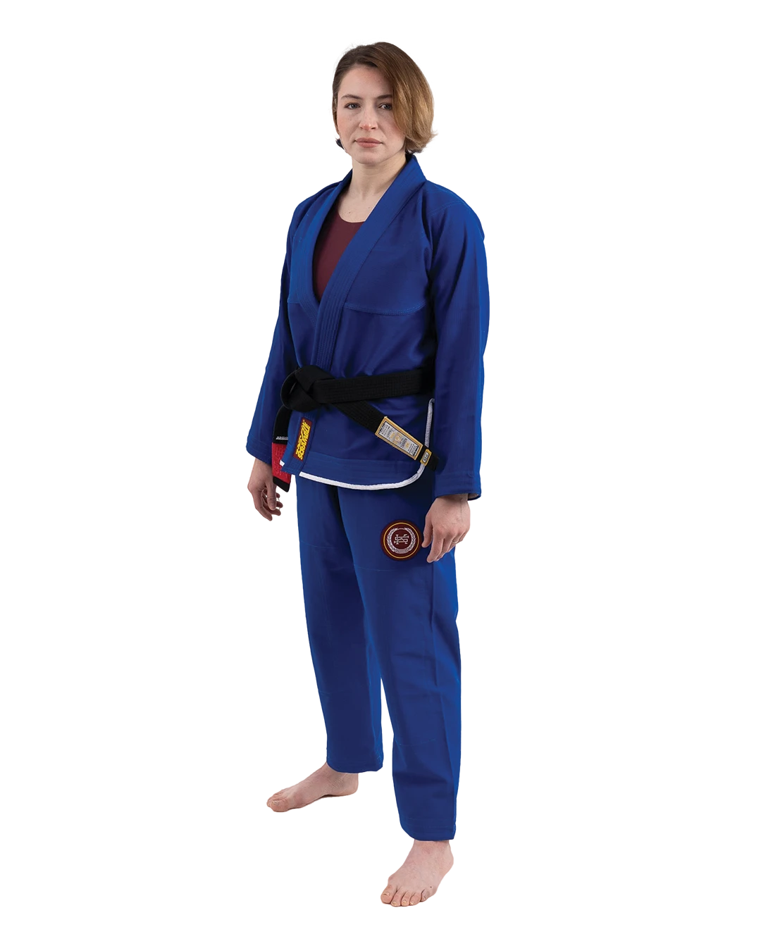 Scramble BJJ Gi Athlite V6 Female Cut - Blau