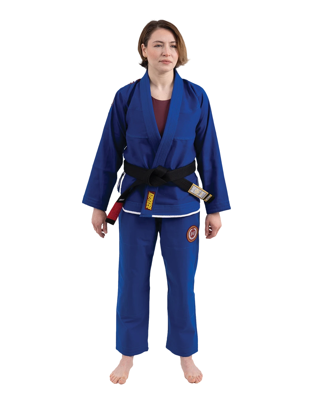 Scramble BJJ Gi Athlite V6 Female Cut - Blau