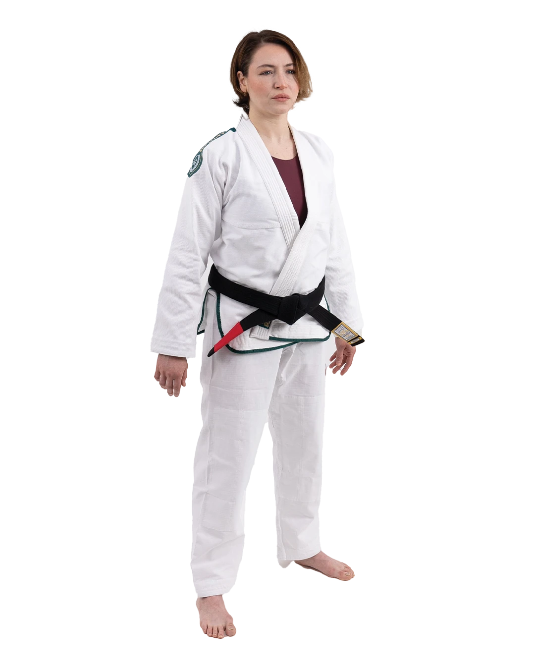 Scramble BJJ Gi Athlite V6 Female Cut - Weiss