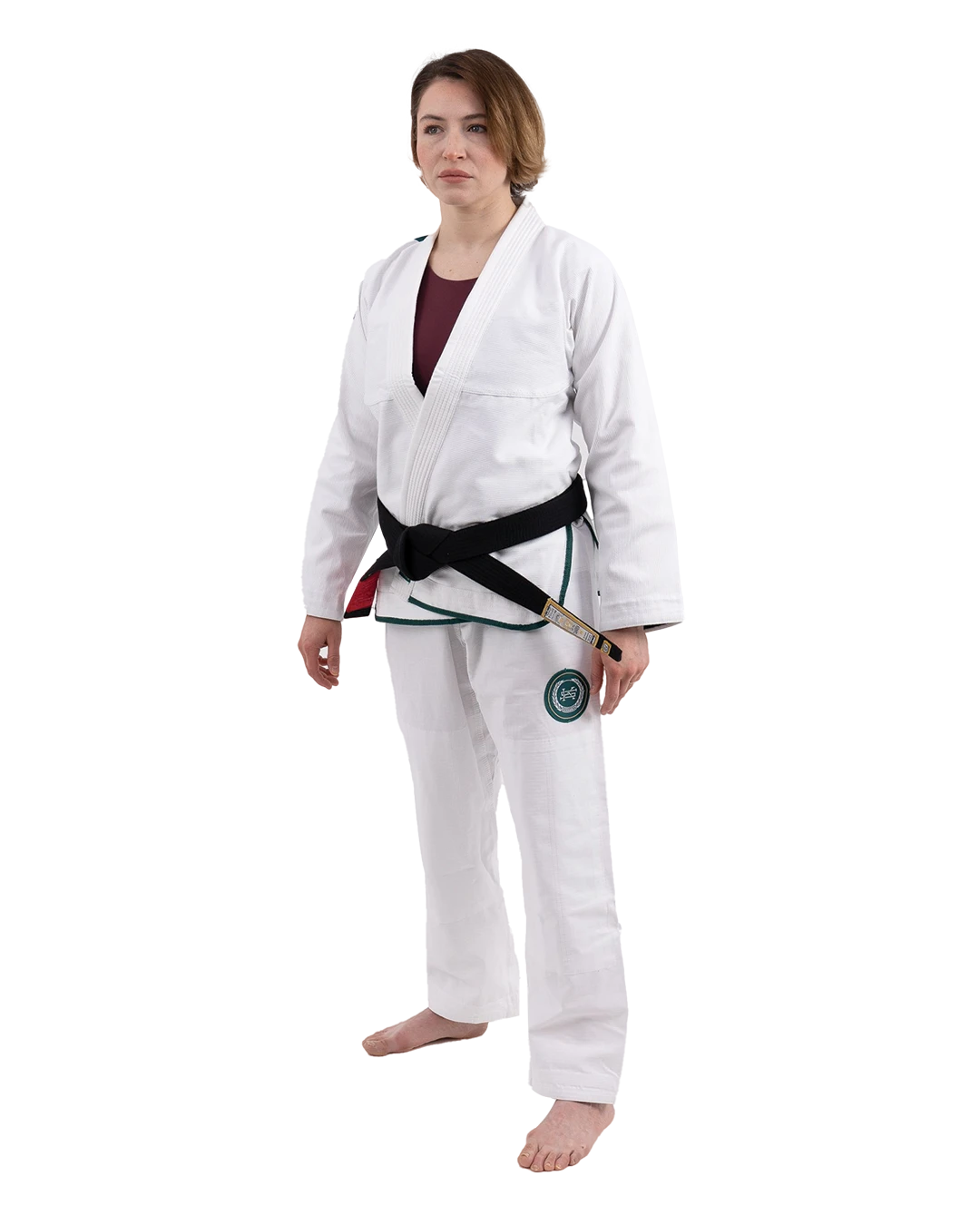 Scramble BJJ Gi Athlite V6 Female Cut - Weiss