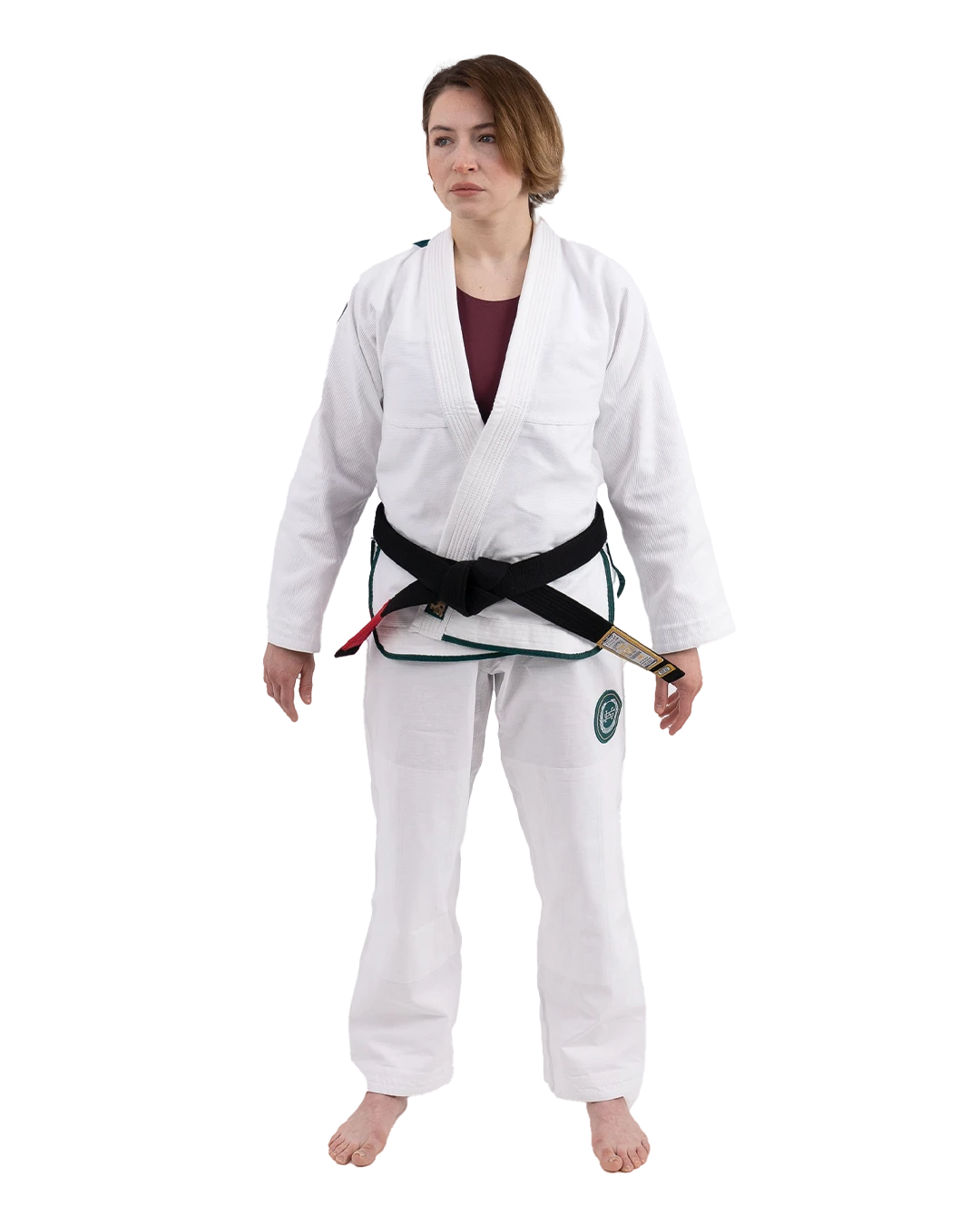 Scramble BJJ Gi Athlite V6 Female Cut - Weiss