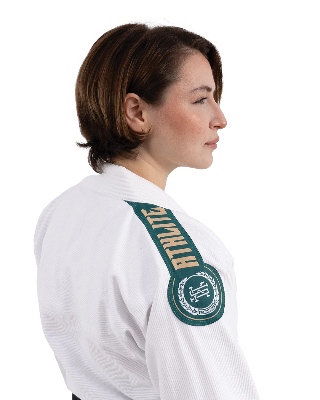 Scramble BJJ Gi Athlite V6 Female Cut - Weiss