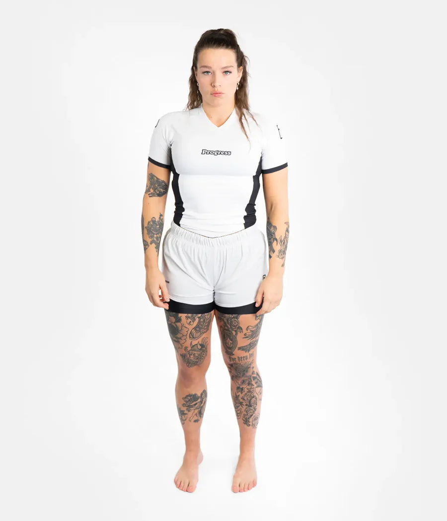 Progress Women's Academy + Rashguard - Weiss