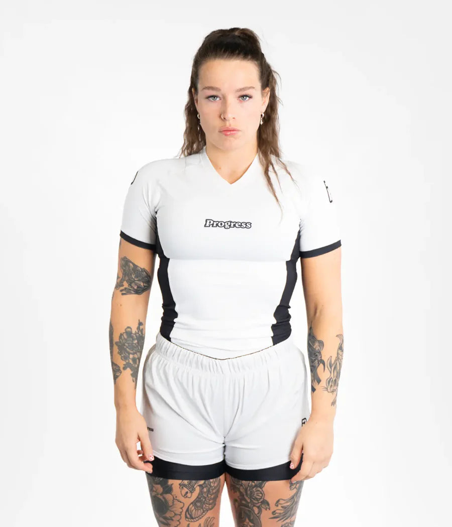Progress Women's Academy + Rashguard - Weiss