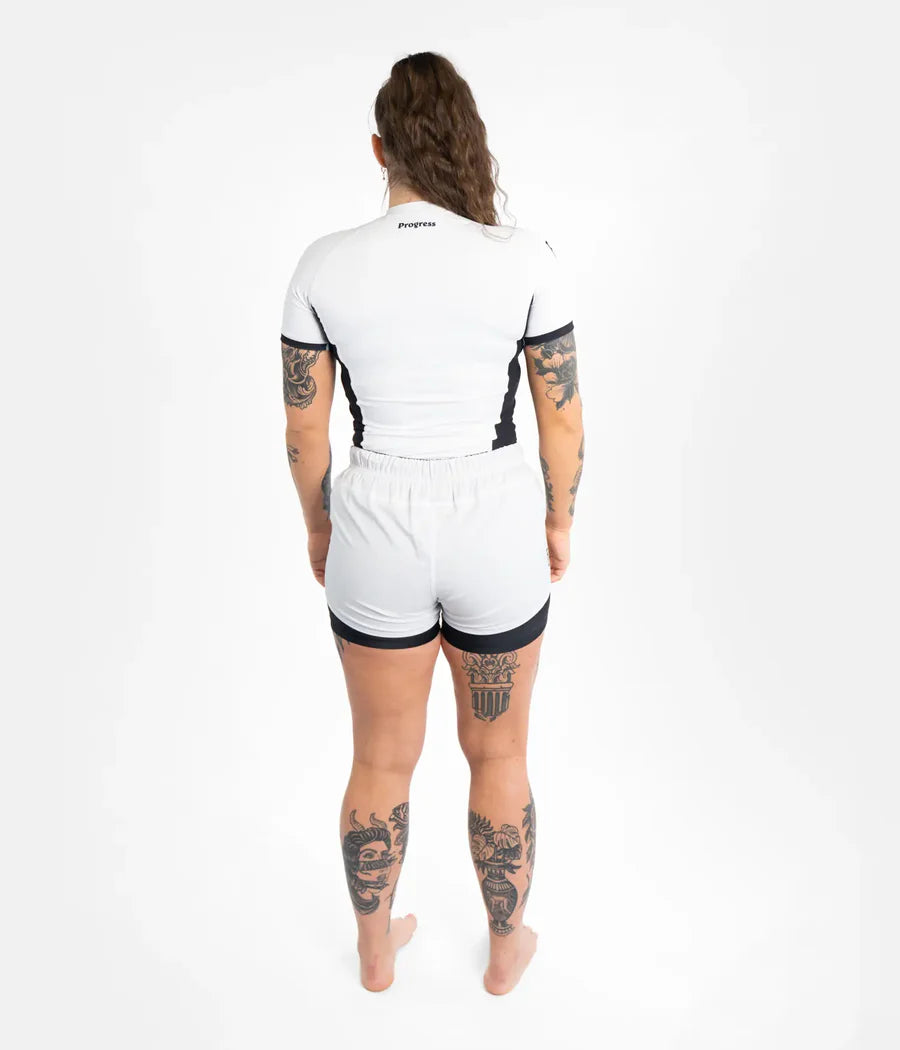 Progress Women's Academy + Rashguard - Weiss