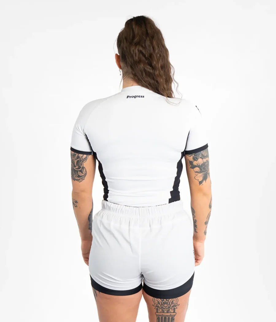 Progress Women's Academy + Rashguard - Weiss