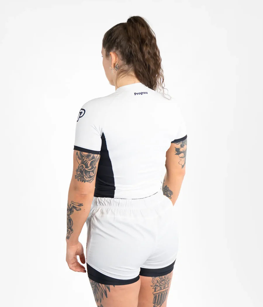 Progress Women's Academy + Rashguard - Weiss