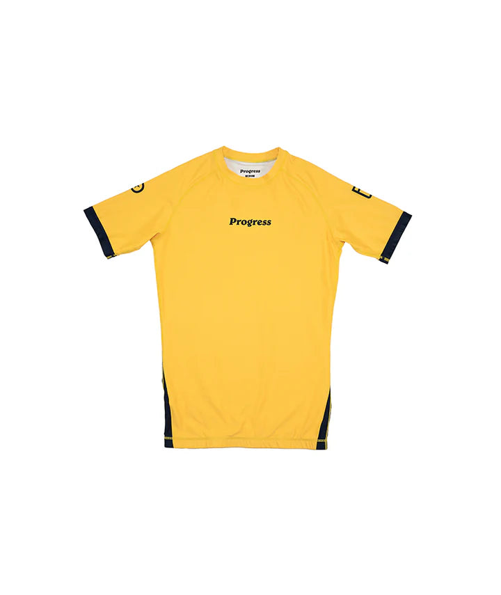 Progress Academy + Rashguard giallo