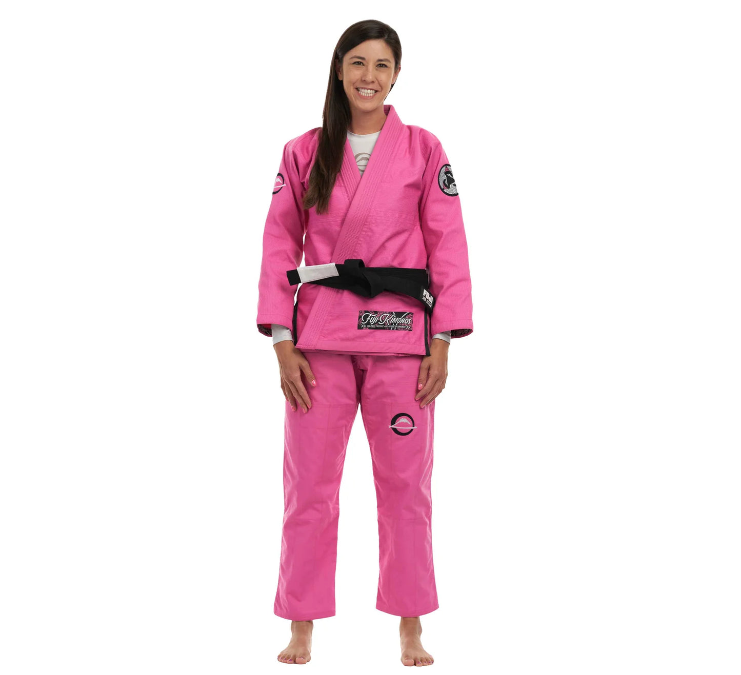 FUJI Suparaito Womens BJJ Gi Crane Edition - Rosa