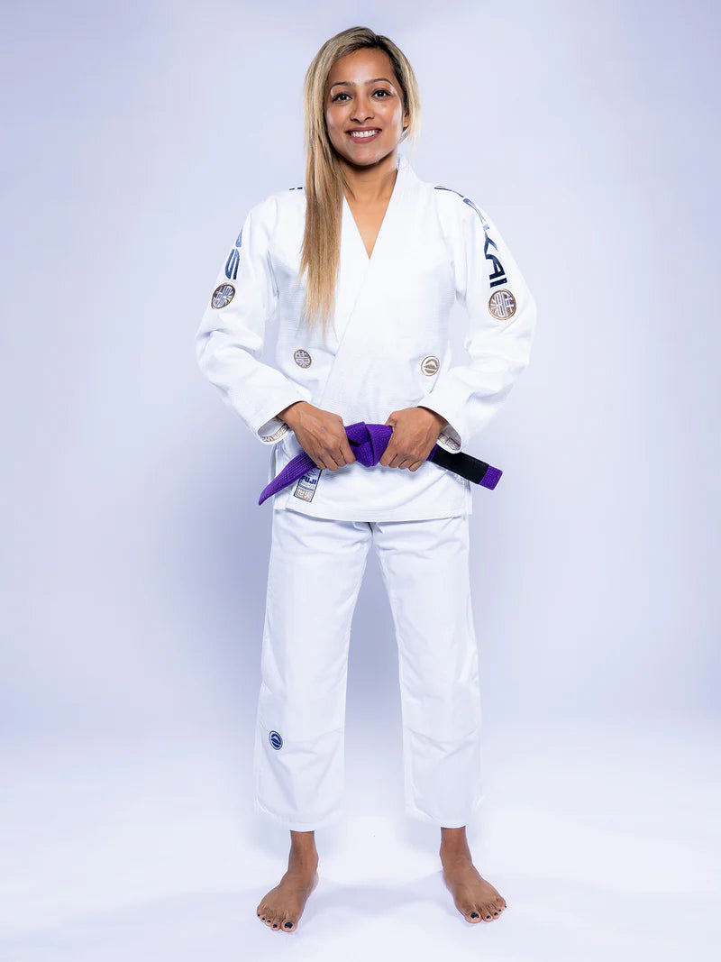 FUJI Sekai 3.0 Womens BJJ Gi - Weiss