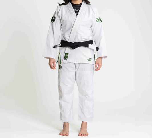 FUJI  Womens Flow-Tech BJJ Gi - Weiss