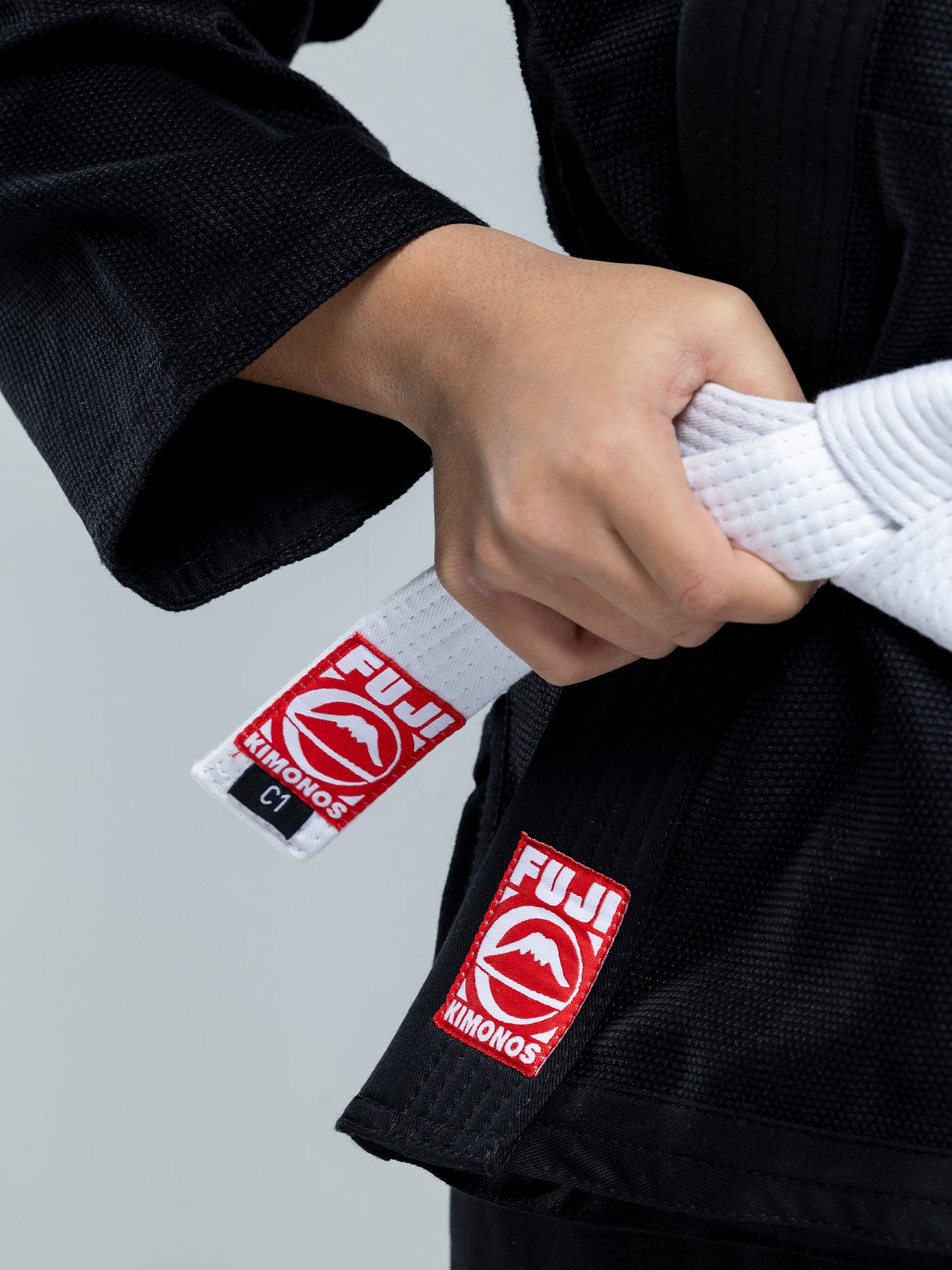Gi BJJ da competizione per bambini FUJI - Nero