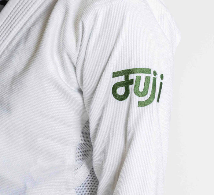 Gi BJJ Flow-Tech da donna FUJI - Bianco