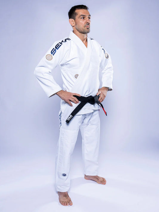 FUJI SEKAI 3.0 BJJ Gi - Weiss - FIGHTWEAR