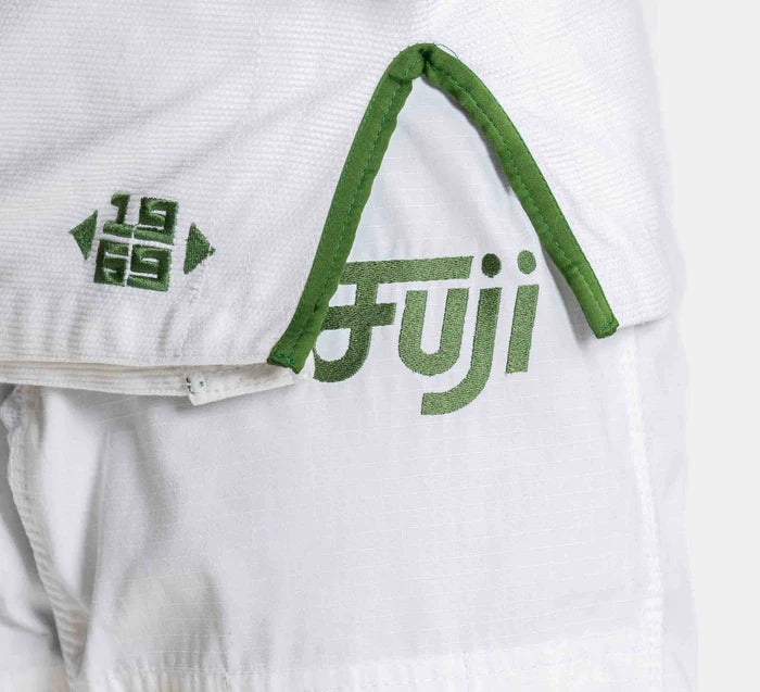 Gi BJJ Flow-Tech da donna FUJI - Bianco