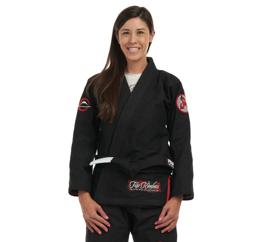 FUJI Suparaito Womens BJJ Gi Crane Edition - Schwarz
