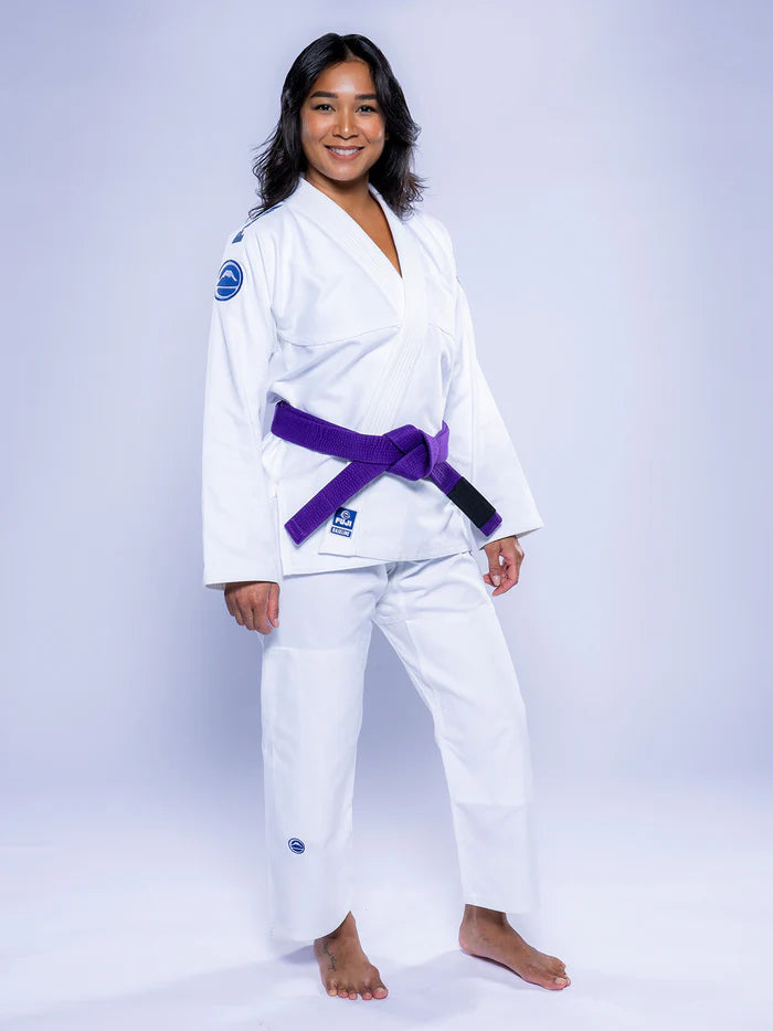 FUJI Womens Baseline 2.0 Slim Fit BJJ Gi - Weiss
