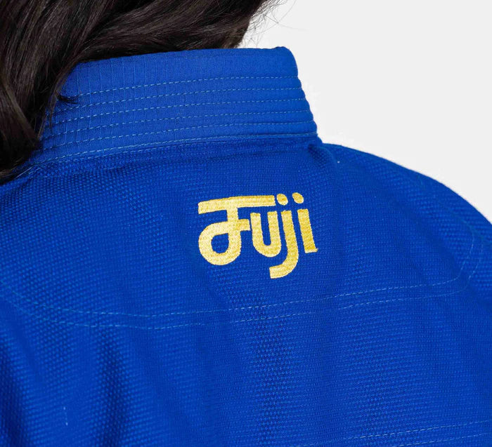 Kimono de JJB FUJI Flow-Tech pour femme - Bleu/Or