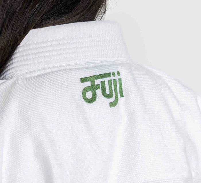 Gi BJJ Flow-Tech da donna FUJI - Bianco