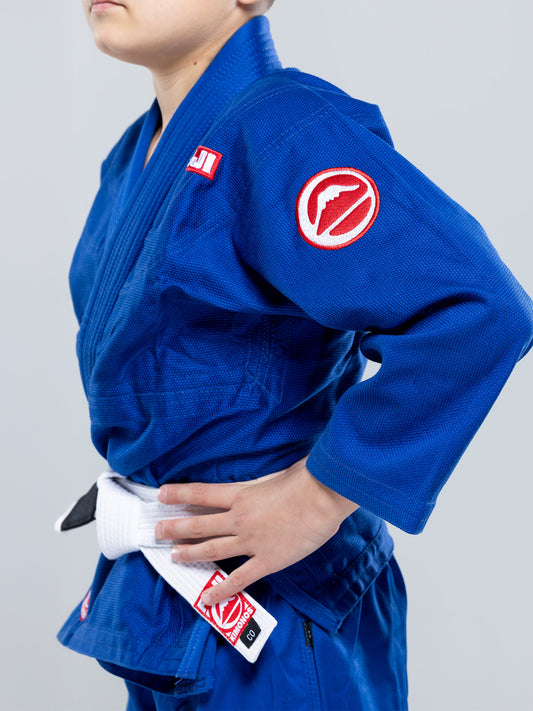 FUJI Kids Competition BJJ Gi - Blau