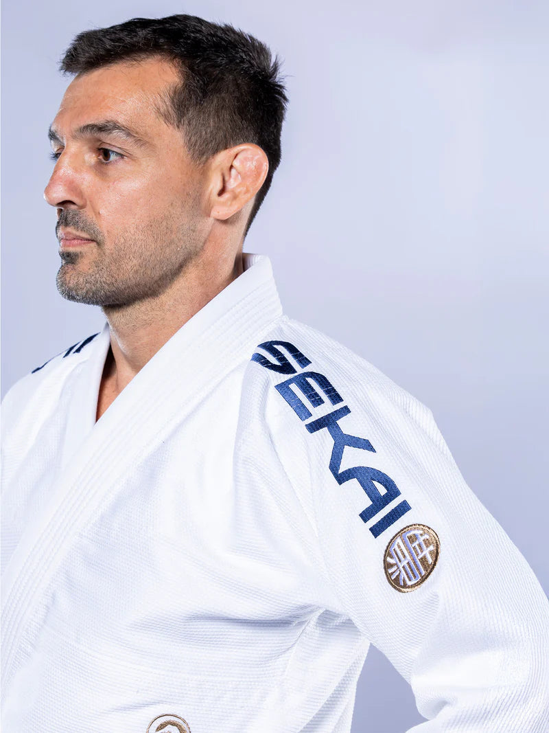 FUJI SEKAI 3.0 BJJ Gi - Weiss - FIGHTWEAR
