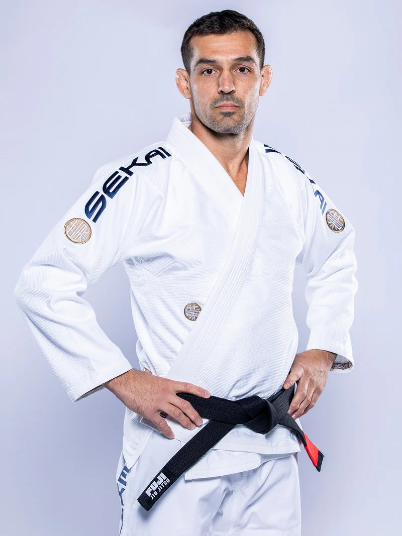 FUJI SEKAI 3.0 BJJ Gi - Weiss - FIGHTWEAR